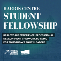 Icon promoting the Harris Centre Fellowship